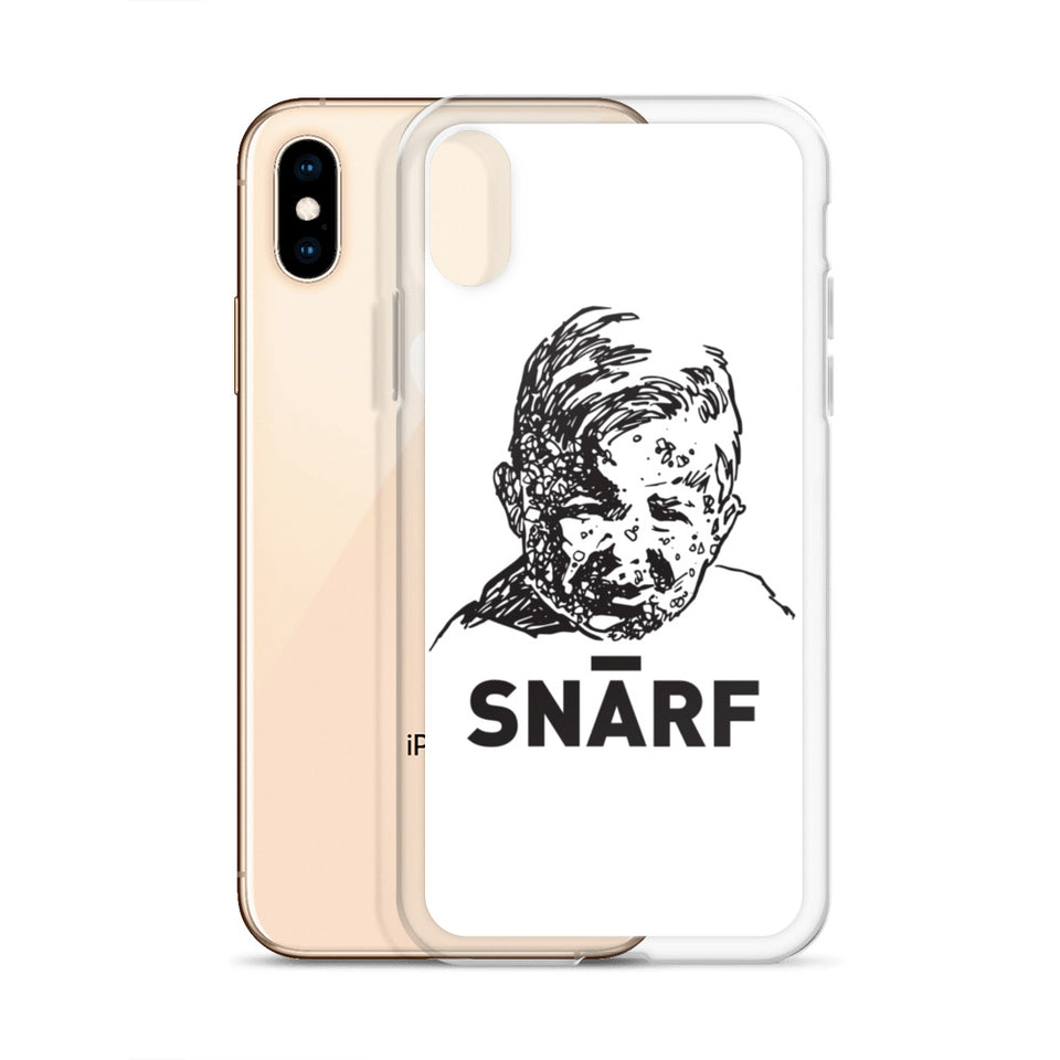 SNARF - Minim 'Face' (White) - iPhone Case