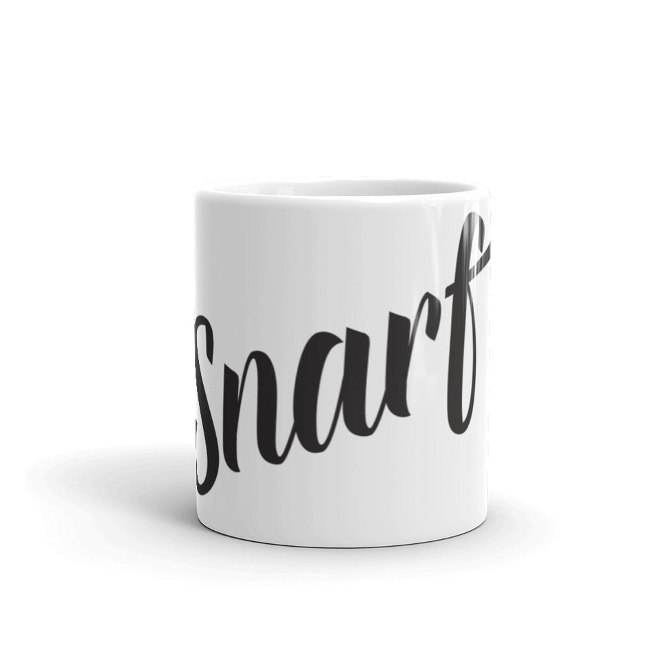 SNARF - Scrawl (White) - Mug copy