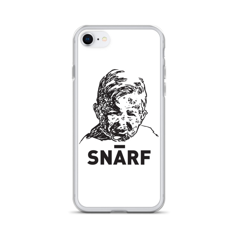 SNARF - Minim 'Face' (White) - iPhone Case