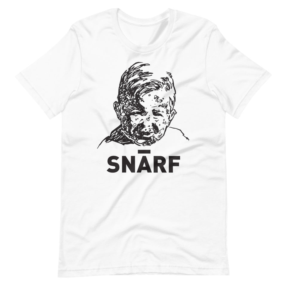 SNARF - Minim 'Face' (Black) - Unisex T-Shirt