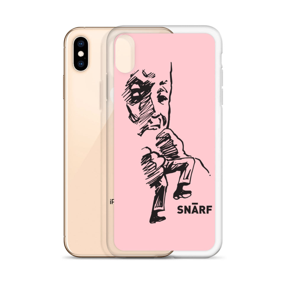 SNARF - Minim 'Snack' (Pink) - iPhone Case