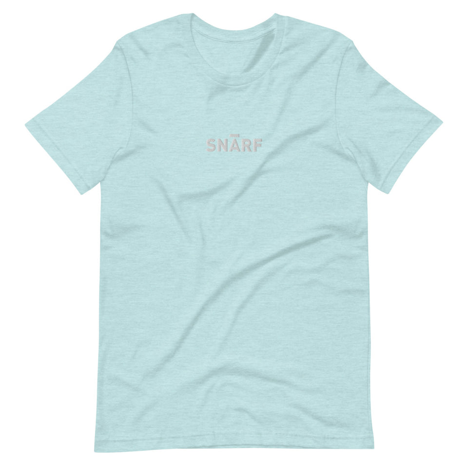 SNARF - Master (White) - Embroidered Unisex T-Shirt