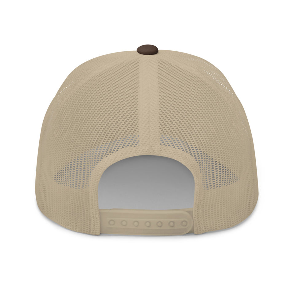 SNARF - College 'S' (White) - Trucker Cap