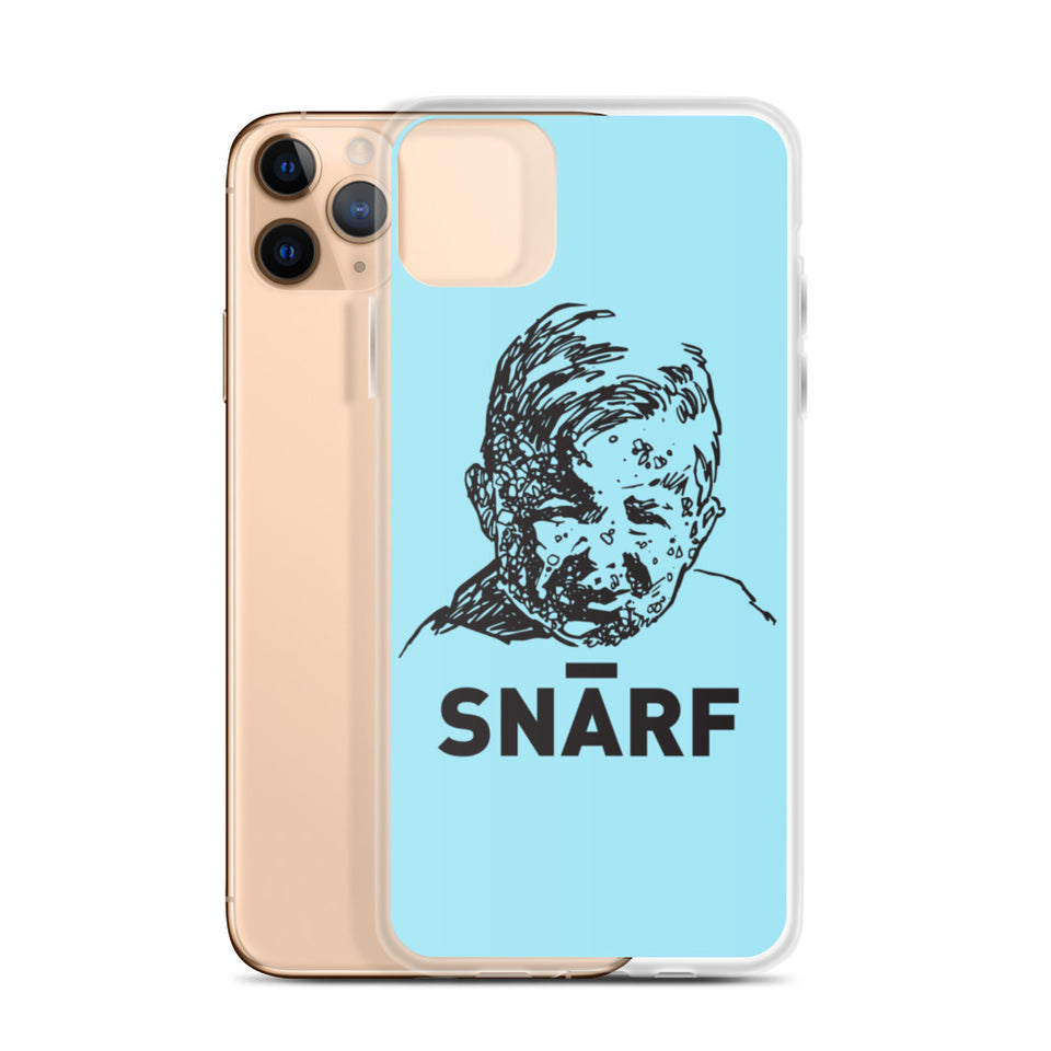 SNARF - Minim 'Face' (Blue) - iPhone Case