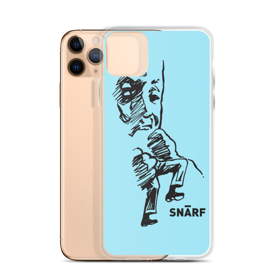 SNARF - Minim 'Snack' (Blue) - iPhone Case