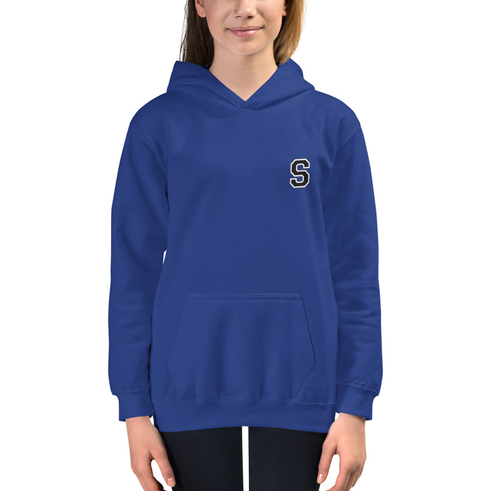 SNARF - College 'S' + Reverse - Kids Hoodie