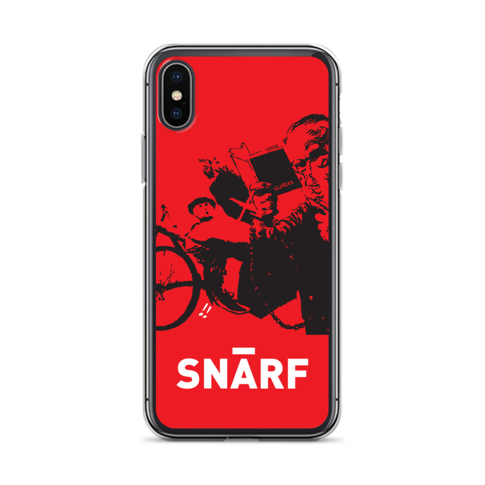 SNARF - Master 'Again Highway 61' Red - iPhone Case