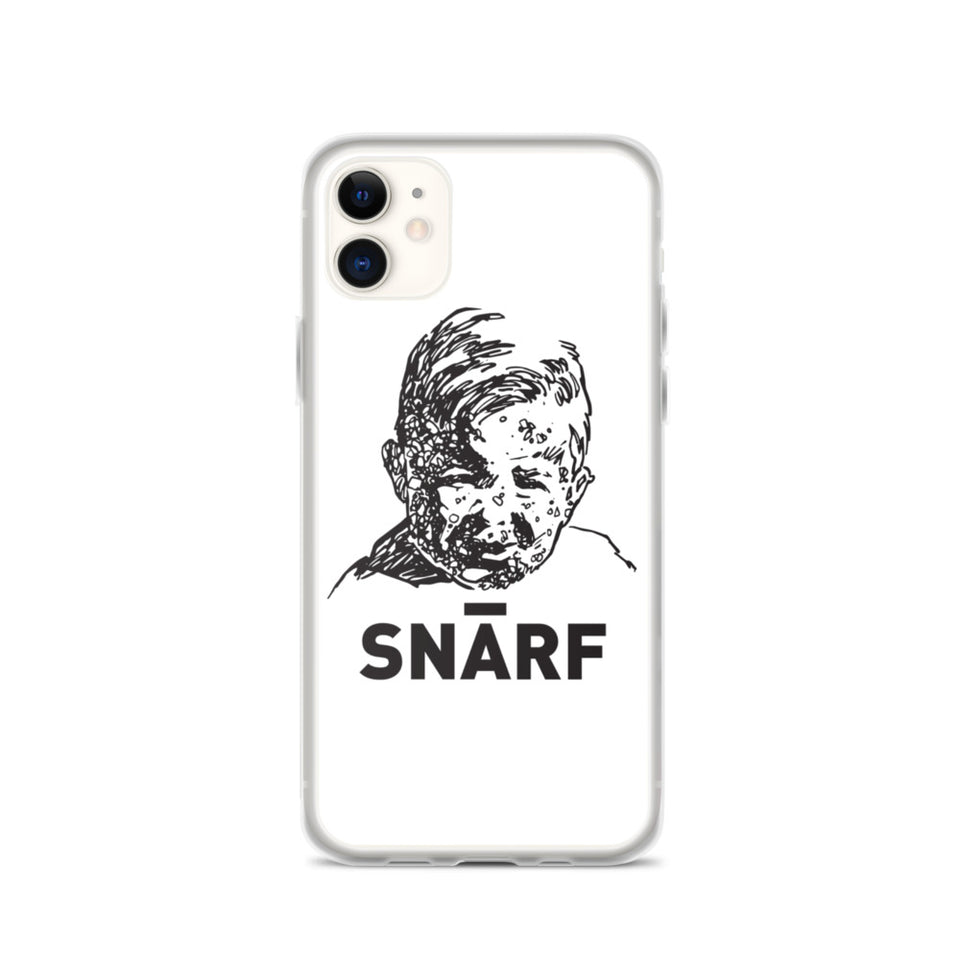 SNARF - Minim 'Face' (White) - iPhone Case