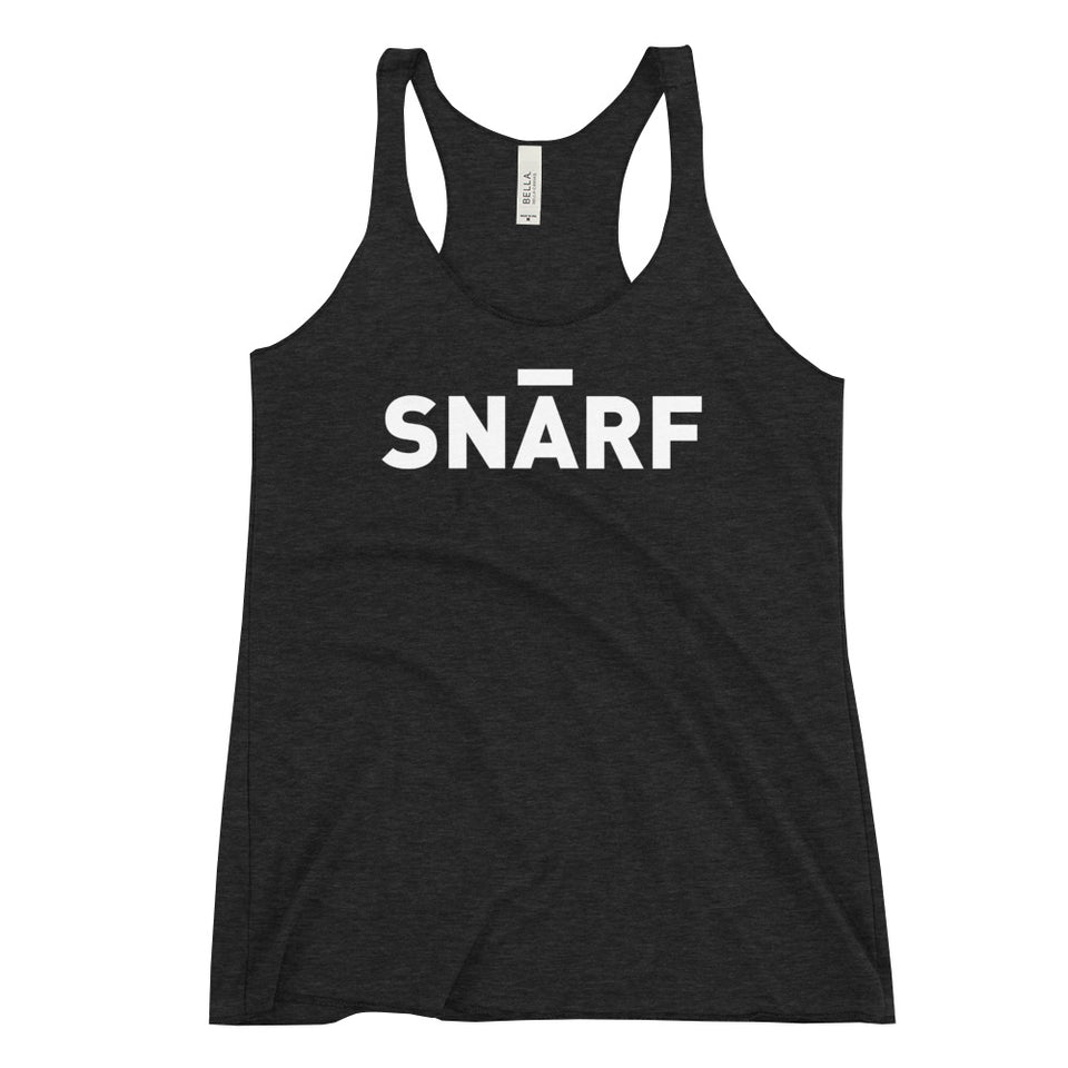 SNARF - Master (White) - Racerback Tank