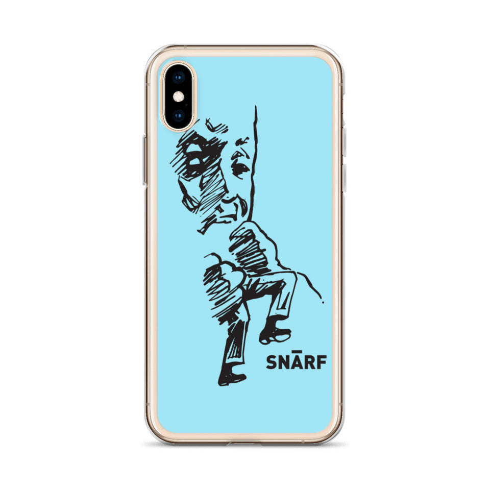 SNARF - Minim 'Snack' (Blue) - iPhone Case