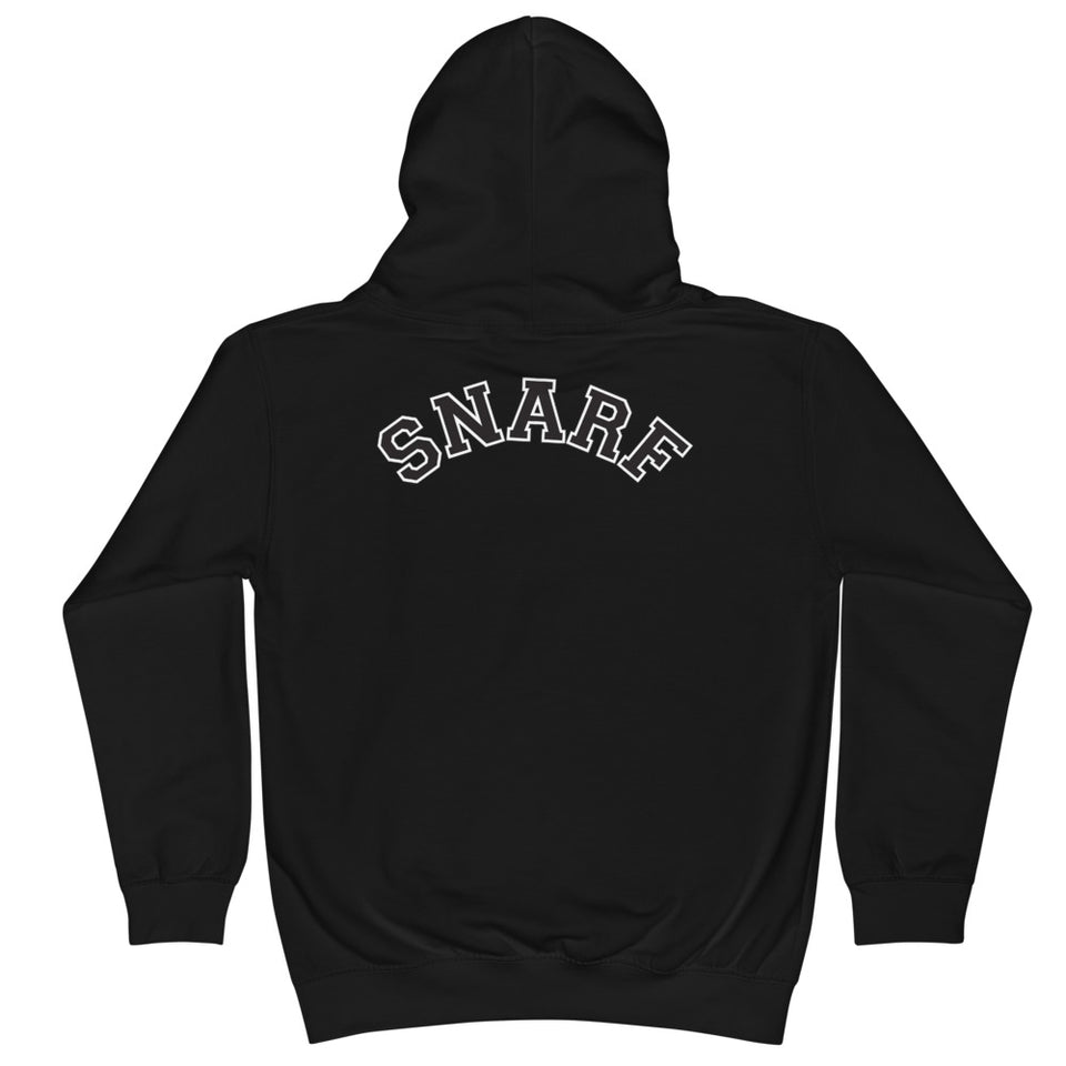 SNARF - College 'S' + Reverse - Kids Hoodie