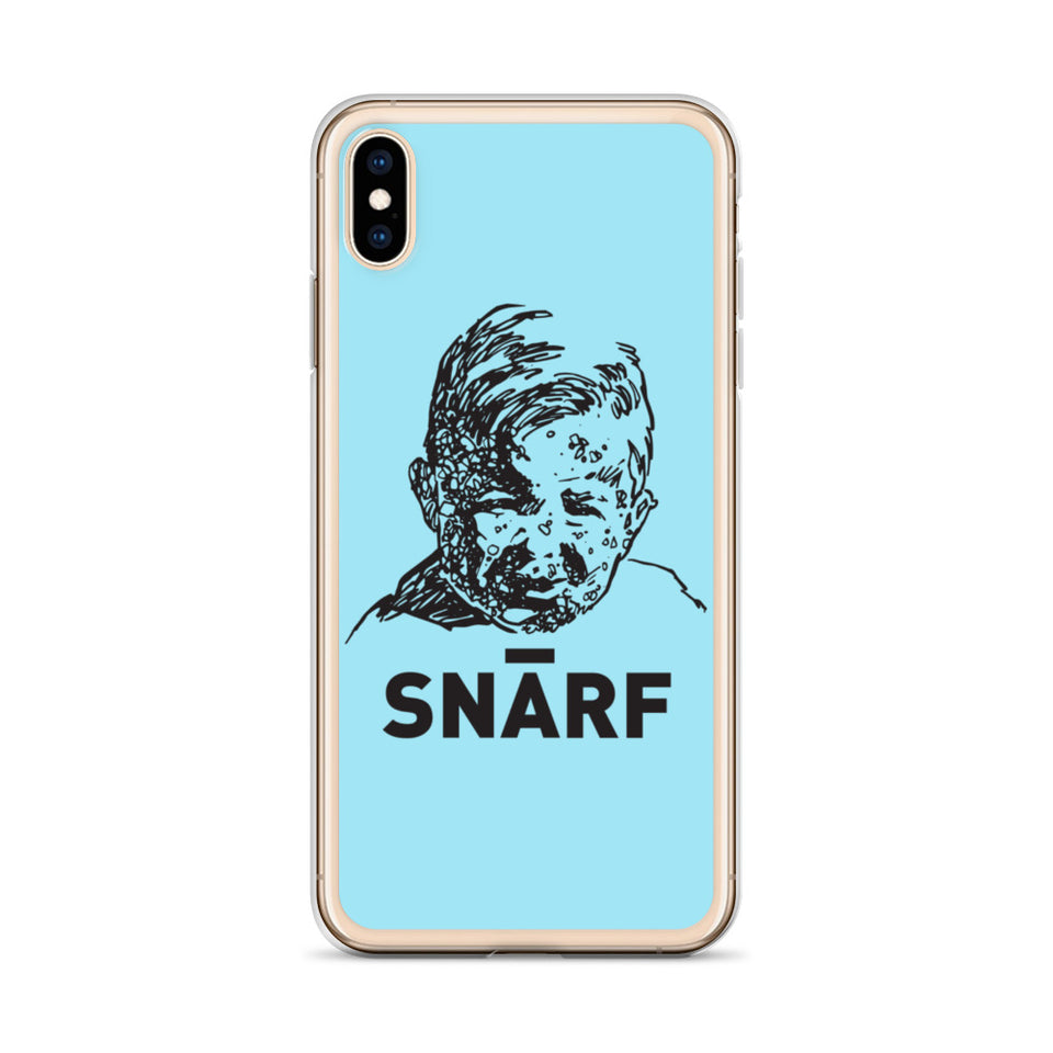 SNARF - Minim 'Face' (Blue) - iPhone Case