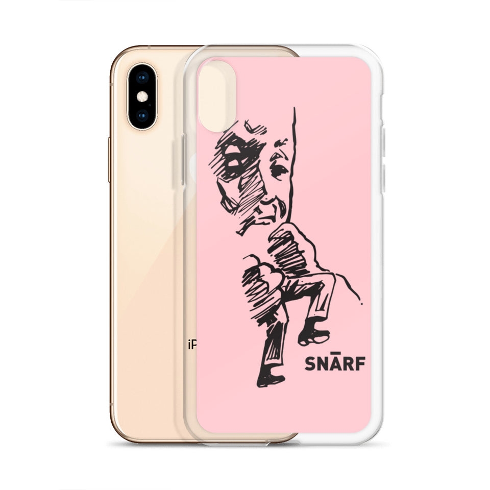 SNARF - Minim 'Snack' (Pink) - iPhone Case