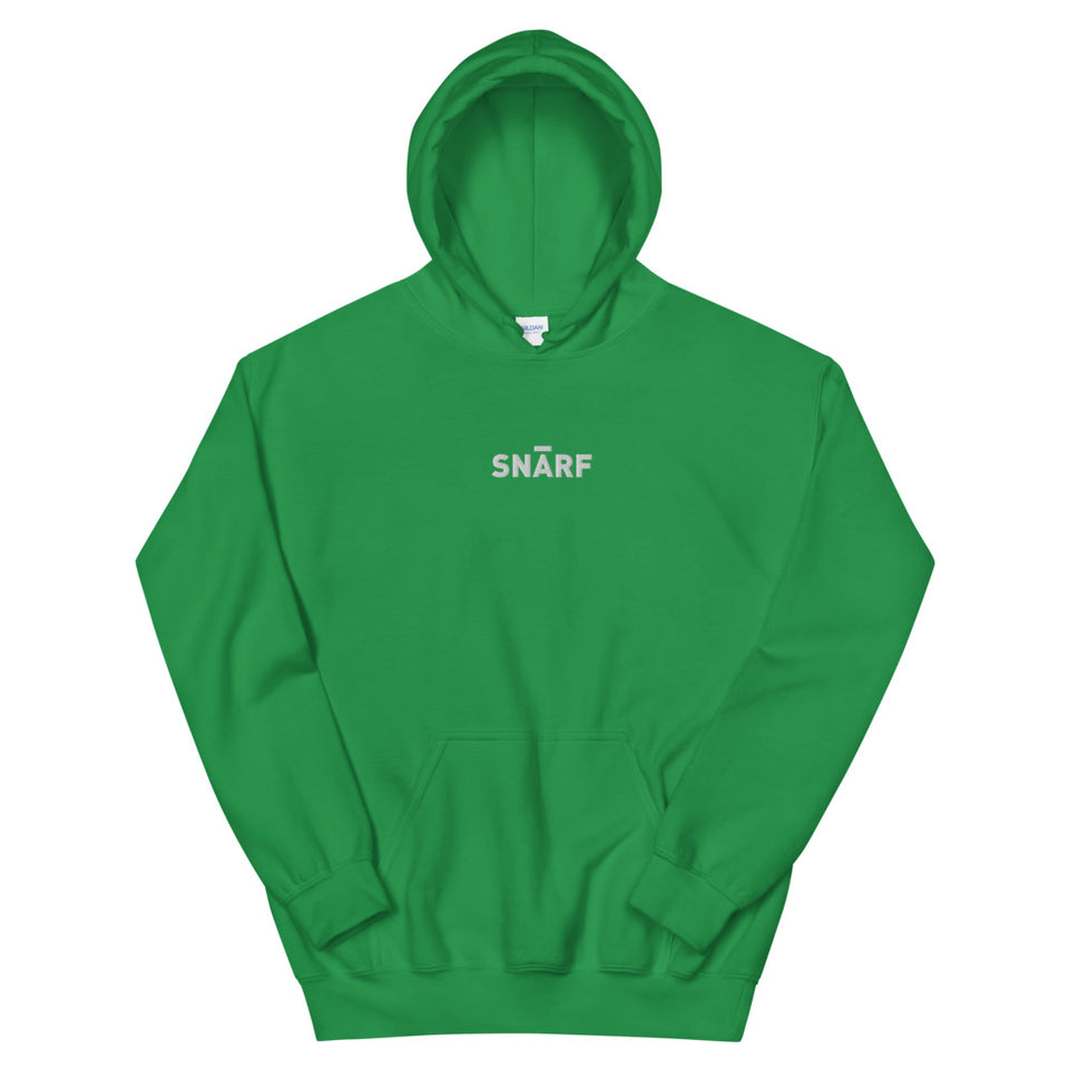 SNARF - Master (White) - Embroidered Hoodie