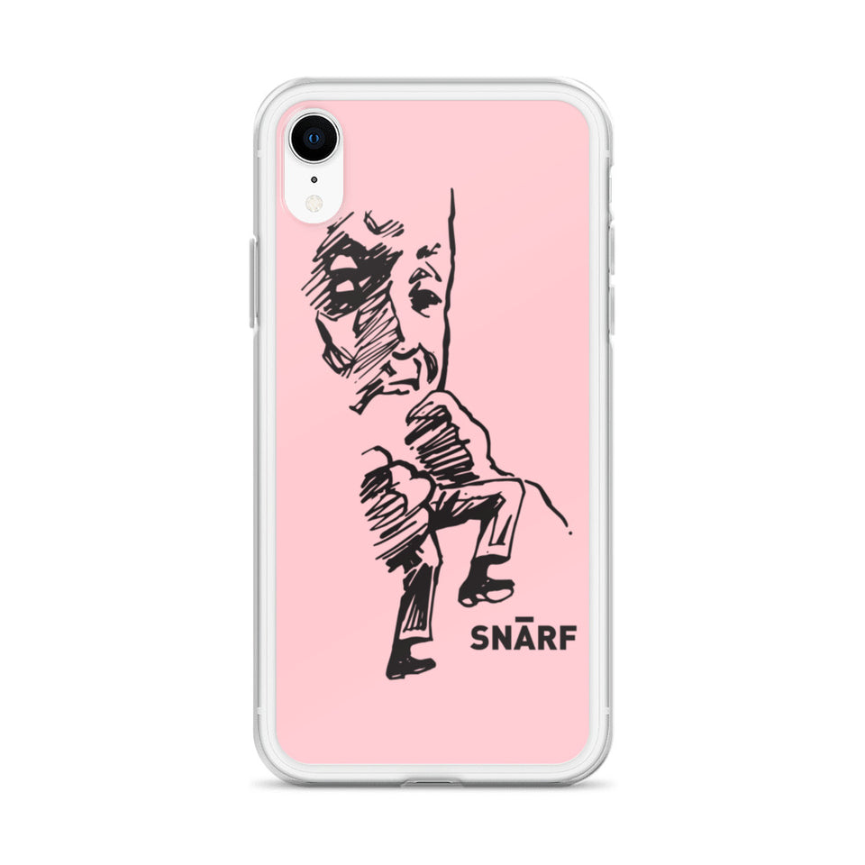 SNARF - Minim 'Snack' (Pink) - iPhone Case