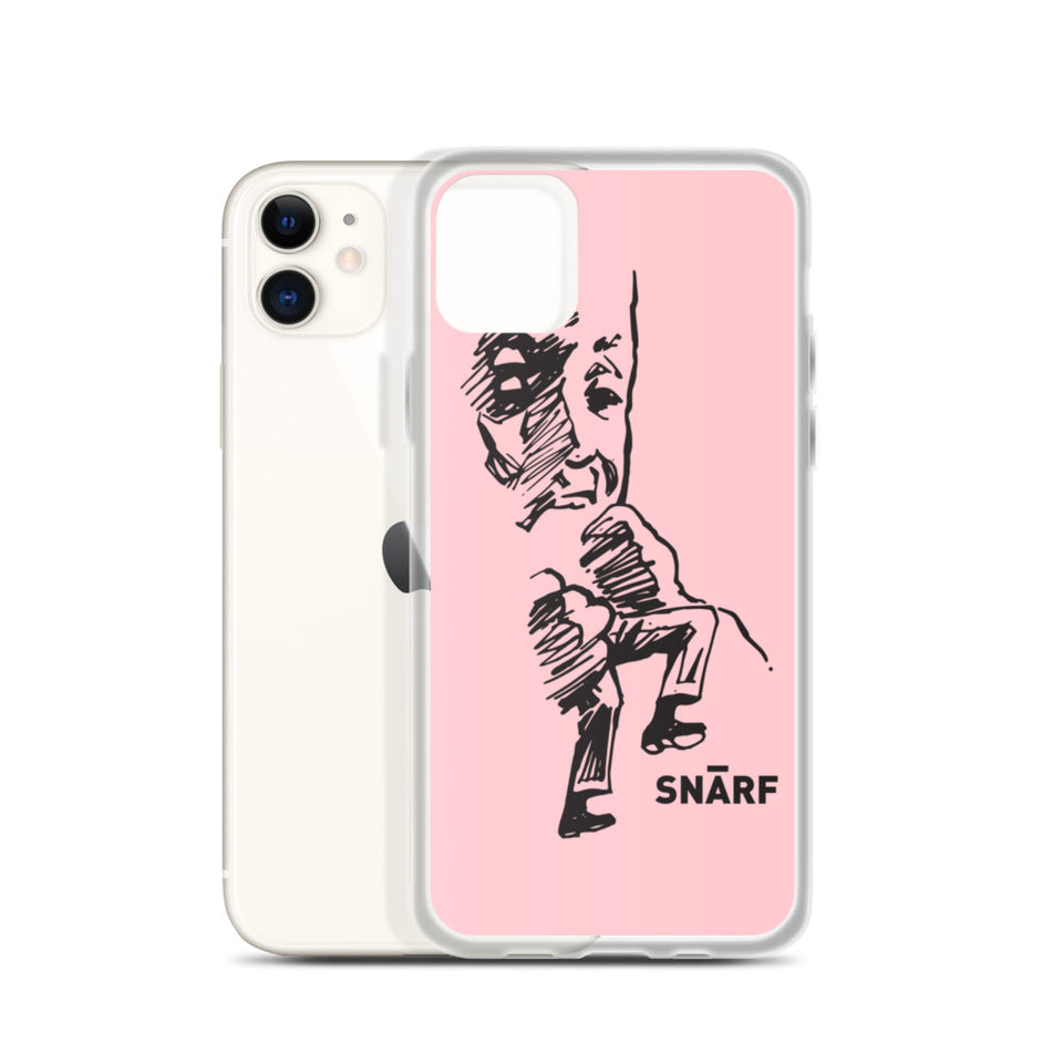 SNARF - Minim 'Snack' (Pink) - iPhone Case