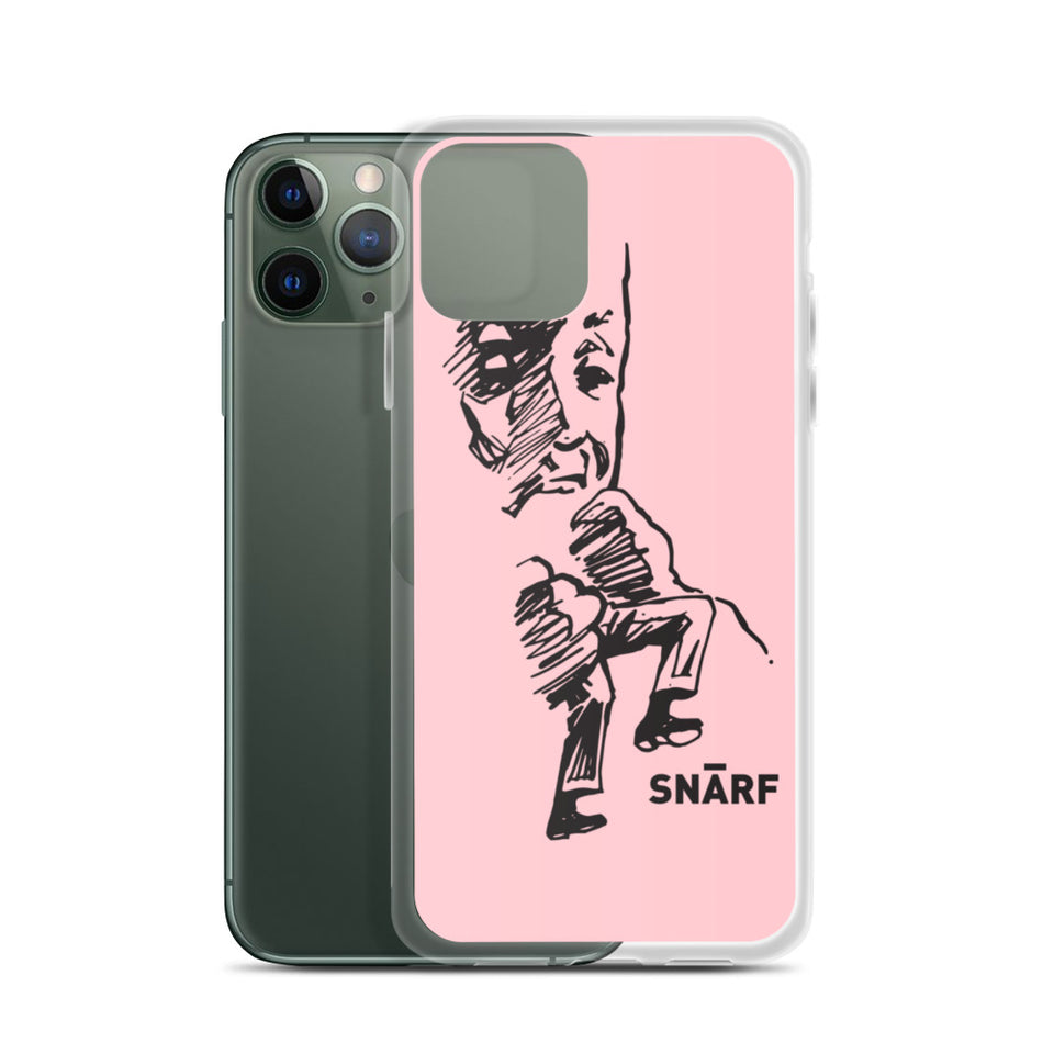 SNARF - Minim 'Snack' (Pink) - iPhone Case