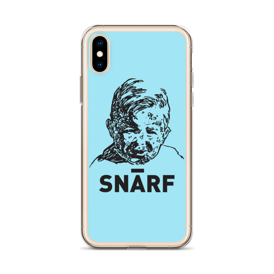 SNARF - Minim 'Face' (Blue) - iPhone Case