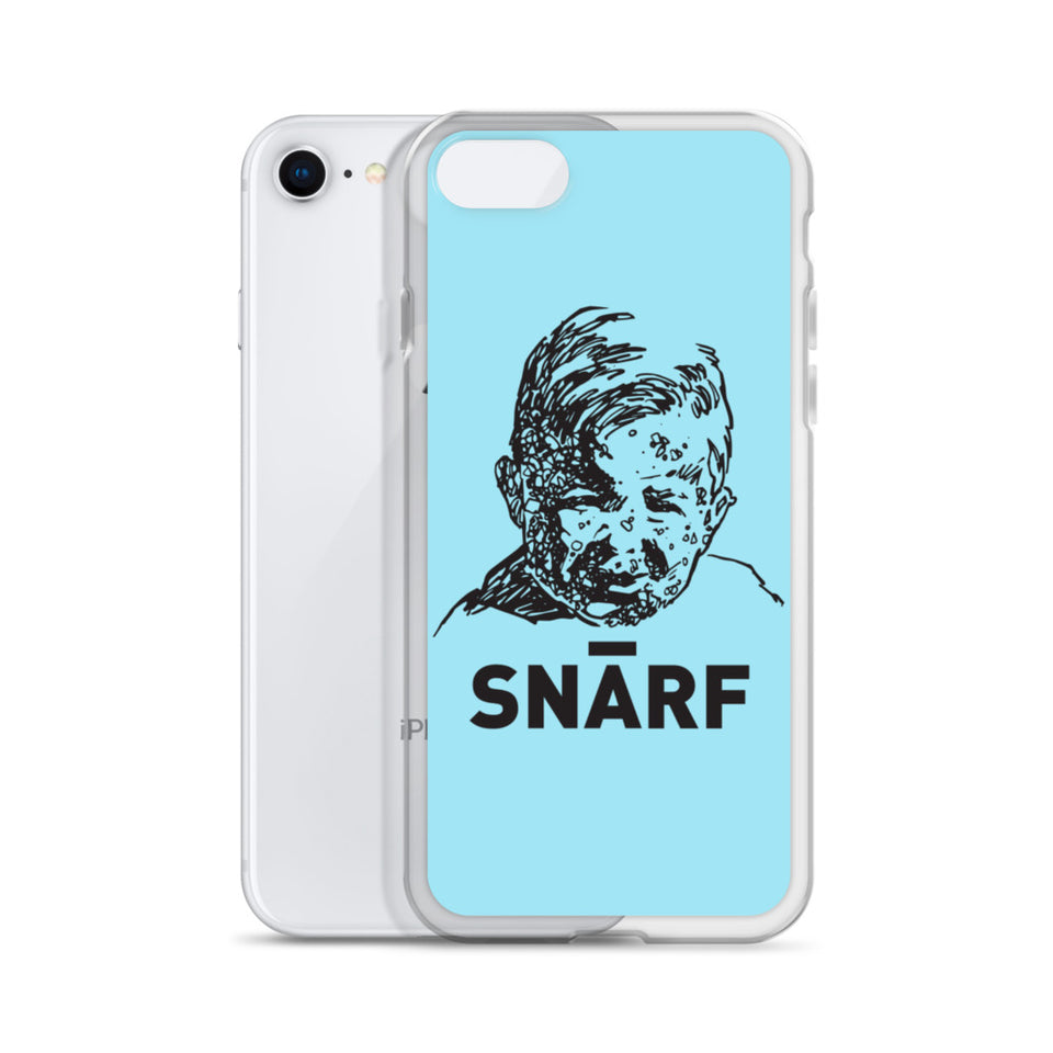 SNARF - Minim 'Face' (Blue) - iPhone Case