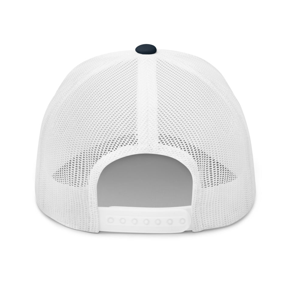 SNARF - College 'S' (White) - Trucker Cap