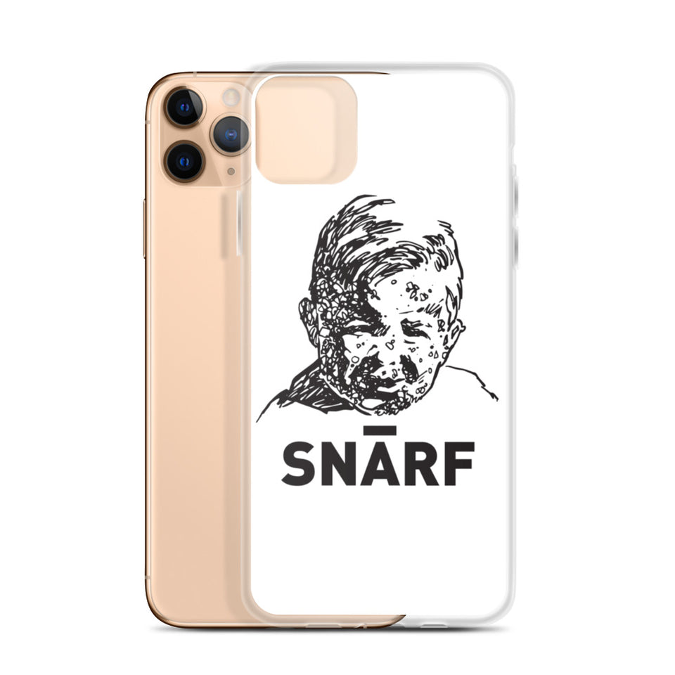 SNARF - Minim 'Face' (White) - iPhone Case