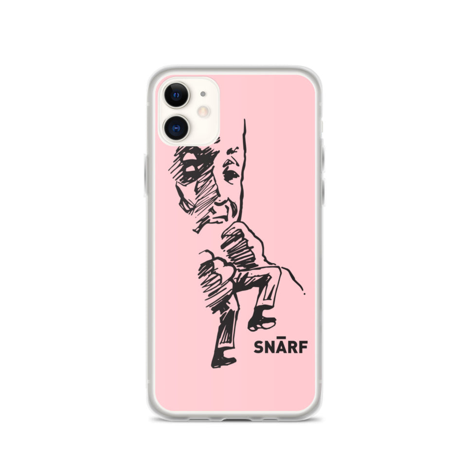 SNARF - Minim 'Snack' (Pink) - iPhone Case