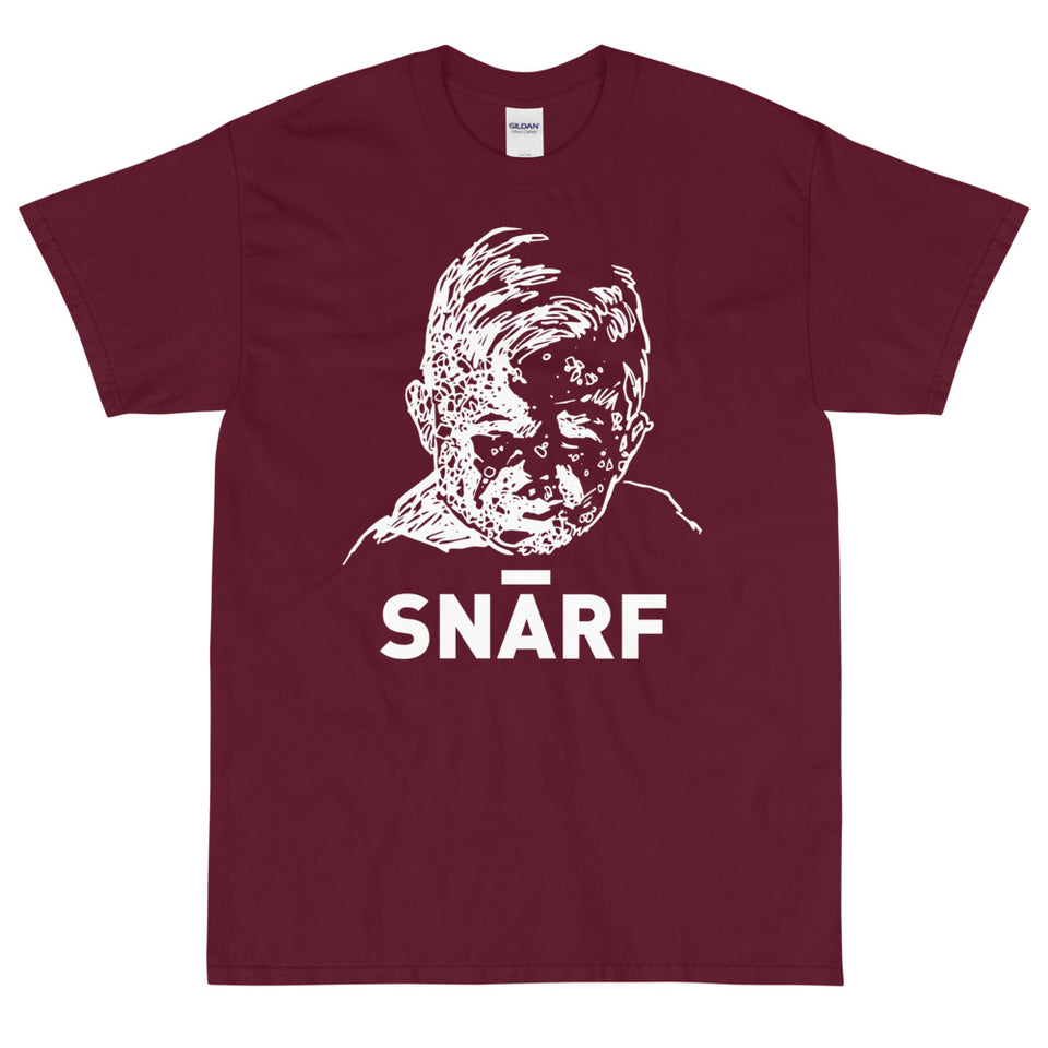 SNARF - Minim 'Face' (White) - T-Shirt