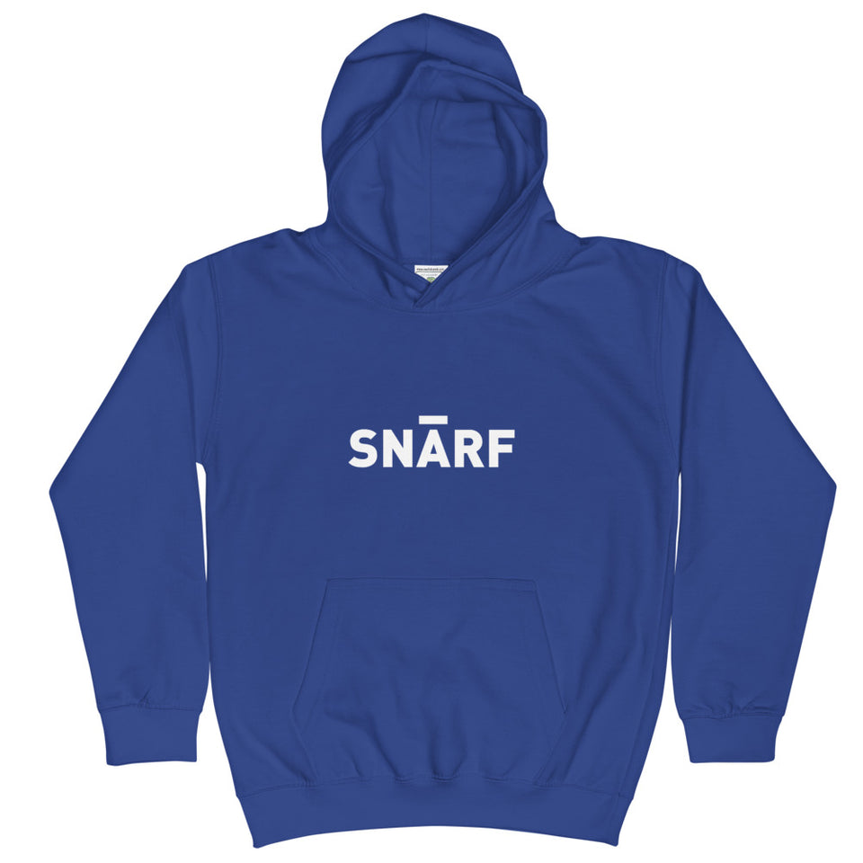 SNARF - Master (White) - Kids Hoodie