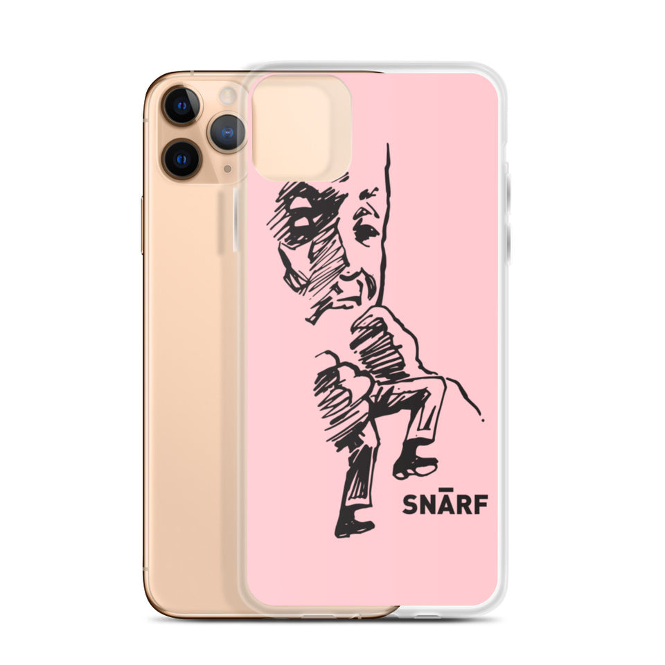 SNARF - Minim 'Snack' (Pink) - iPhone Case