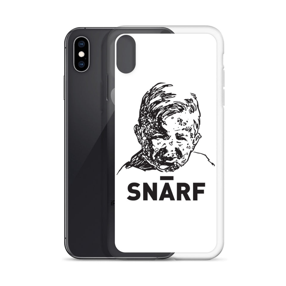 SNARF - Minim 'Face' (White) - iPhone Case