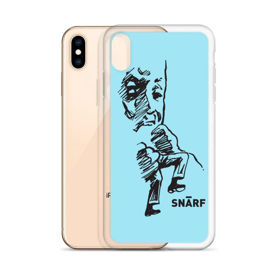 SNARF - Minim 'Snack' (Blue) - iPhone Case