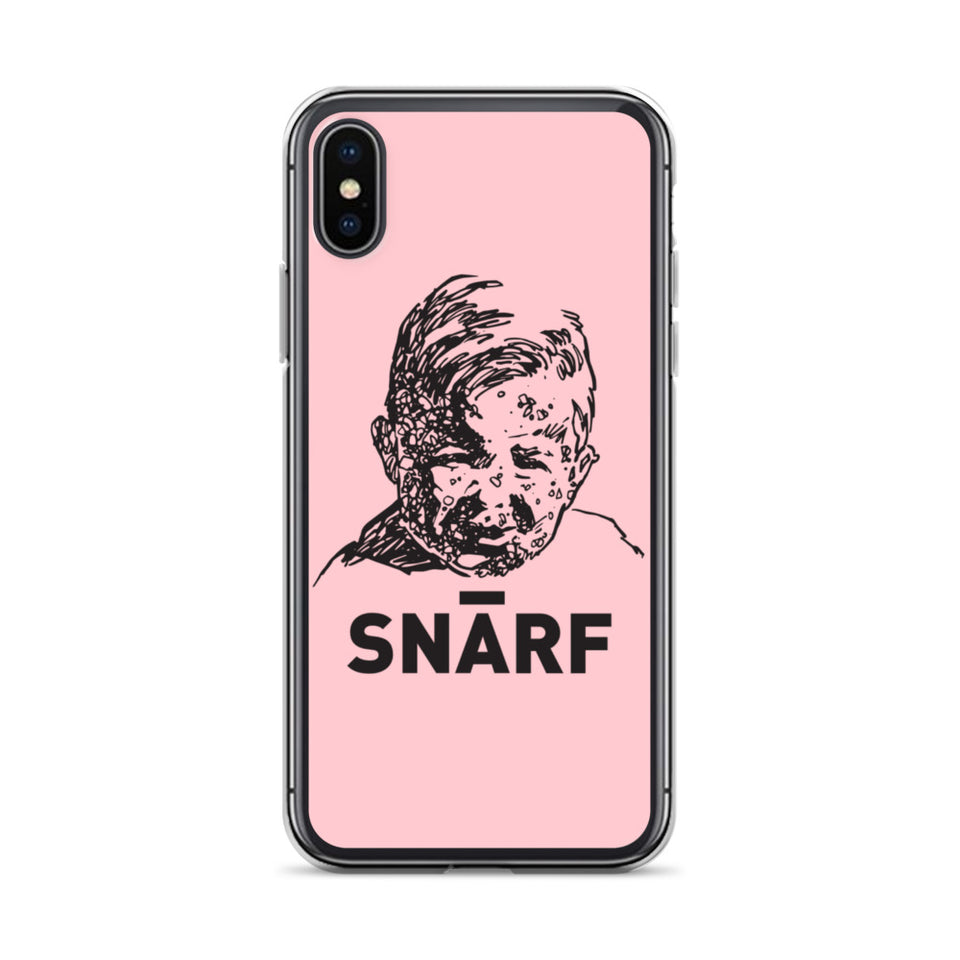 SNARF - Minim 'Face' (Pink) - iPhone Case