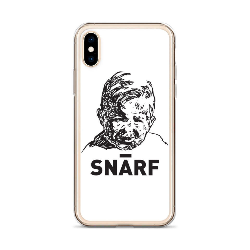 SNARF - Minim 'Face' (White) - iPhone Case