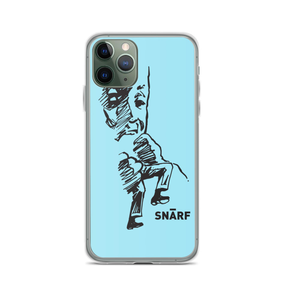 SNARF - Minim 'Snack' (Blue) - iPhone Case