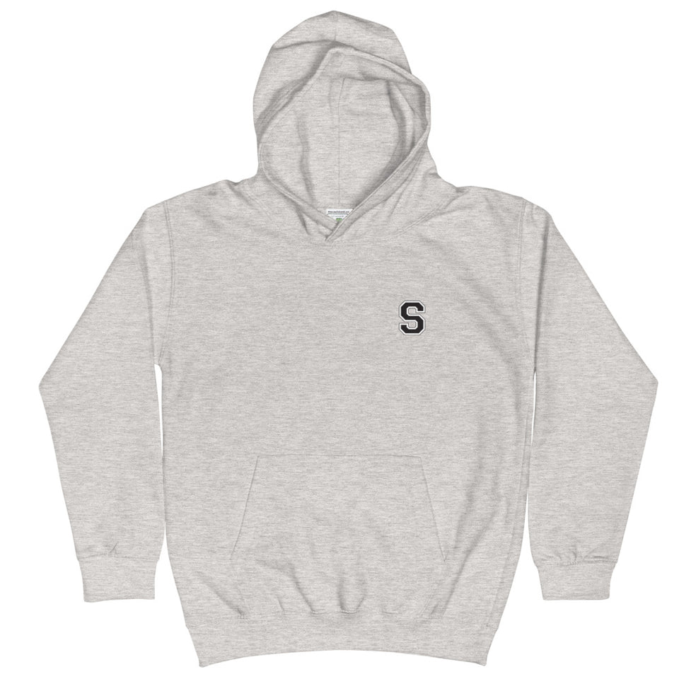 SNARF - College 'S' + Reverse - Kids Hoodie