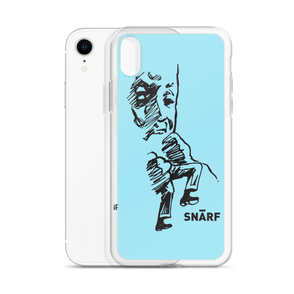 SNARF - Minim 'Snack' (Blue) - iPhone Case