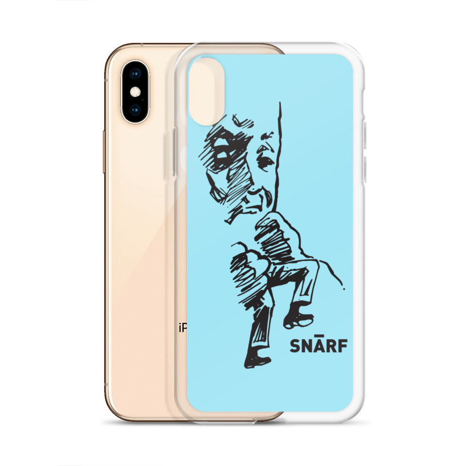 SNARF - Minim 'Snack' (Blue) - iPhone Case