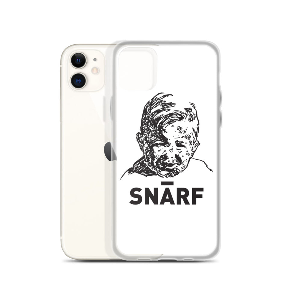 SNARF - Minim 'Face' (White) - iPhone Case