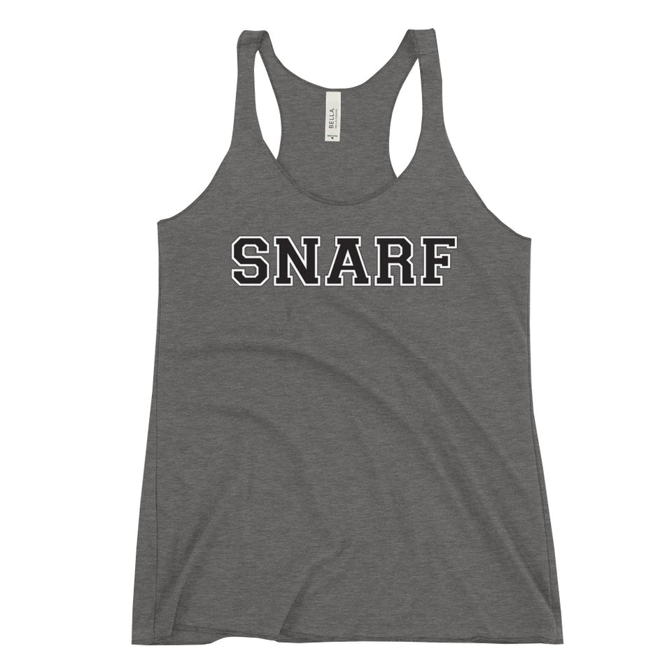 SNARF - College (In-Line) - Racerback Tank