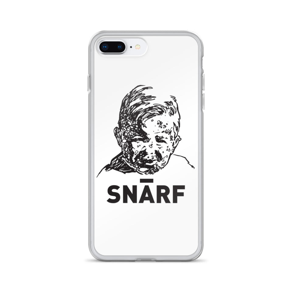 SNARF - Minim 'Face' (White) - iPhone Case