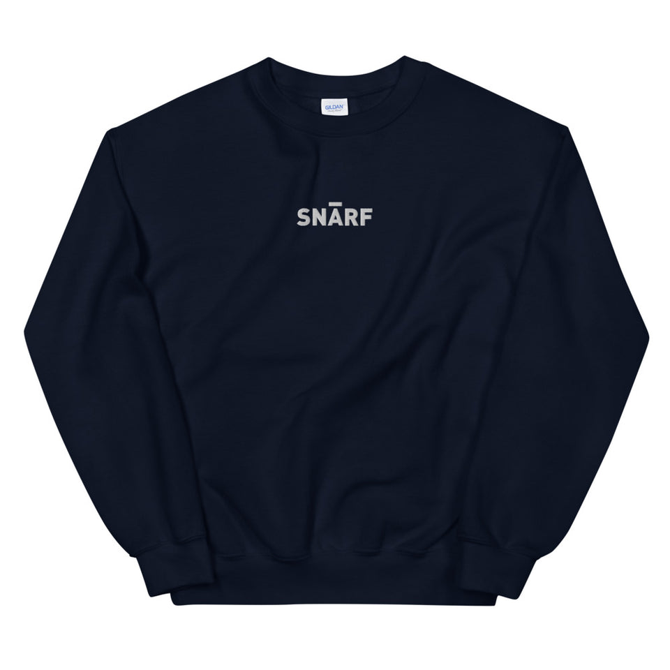 SNARF - Master (Centre) - Embroidered Sweatshirt