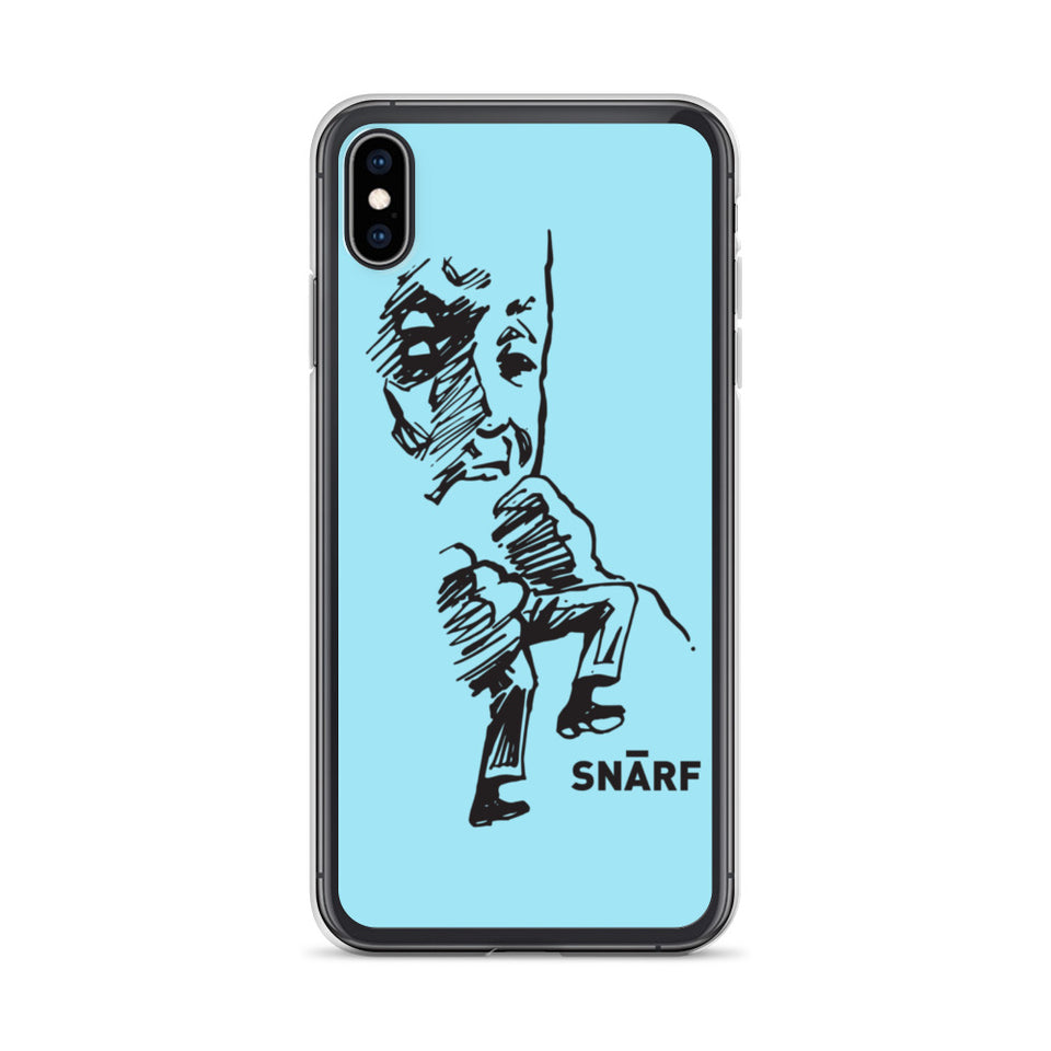 SNARF - Minim 'Snack' (Blue) - iPhone Case