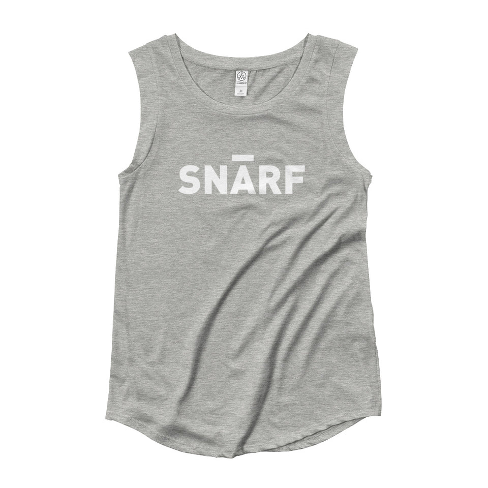 SNARF - Master (White) - Cap Sleeve T-Shirt