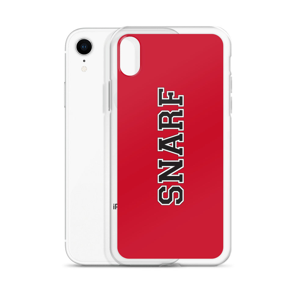 SNARF - College (Red) - iPhone Case