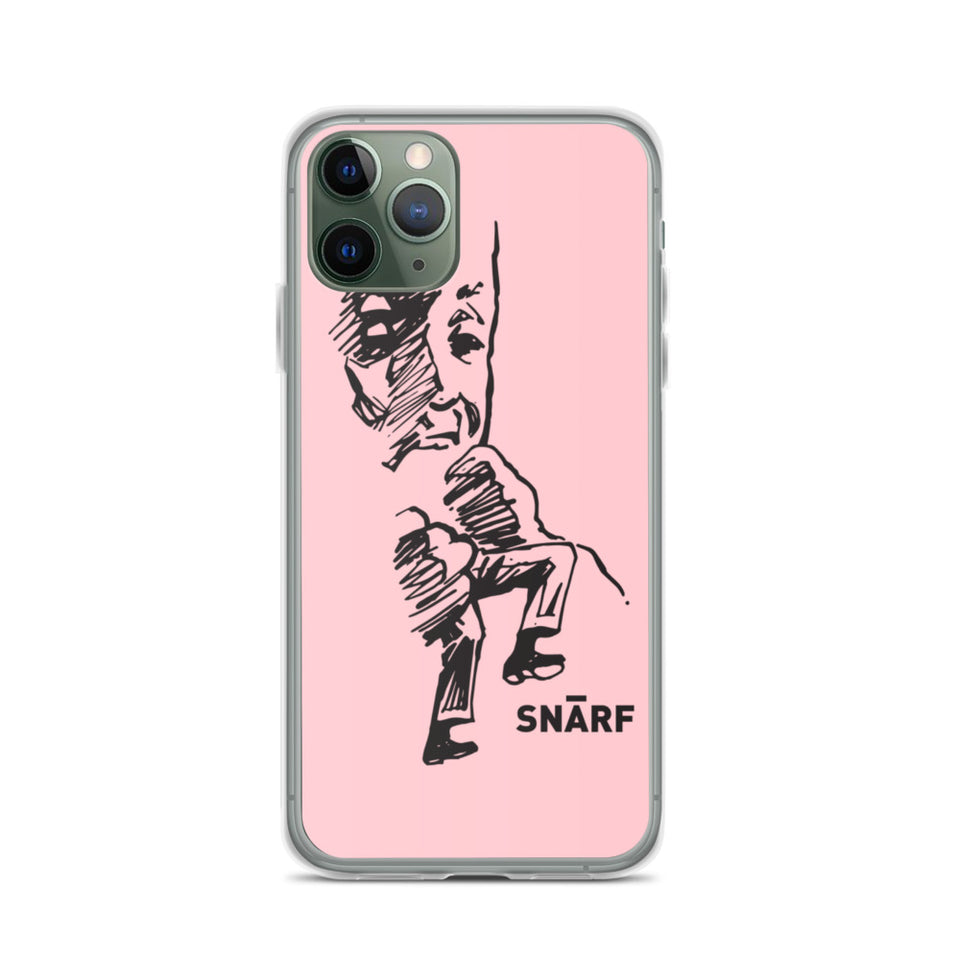 SNARF - Minim 'Snack' (Pink) - iPhone Case