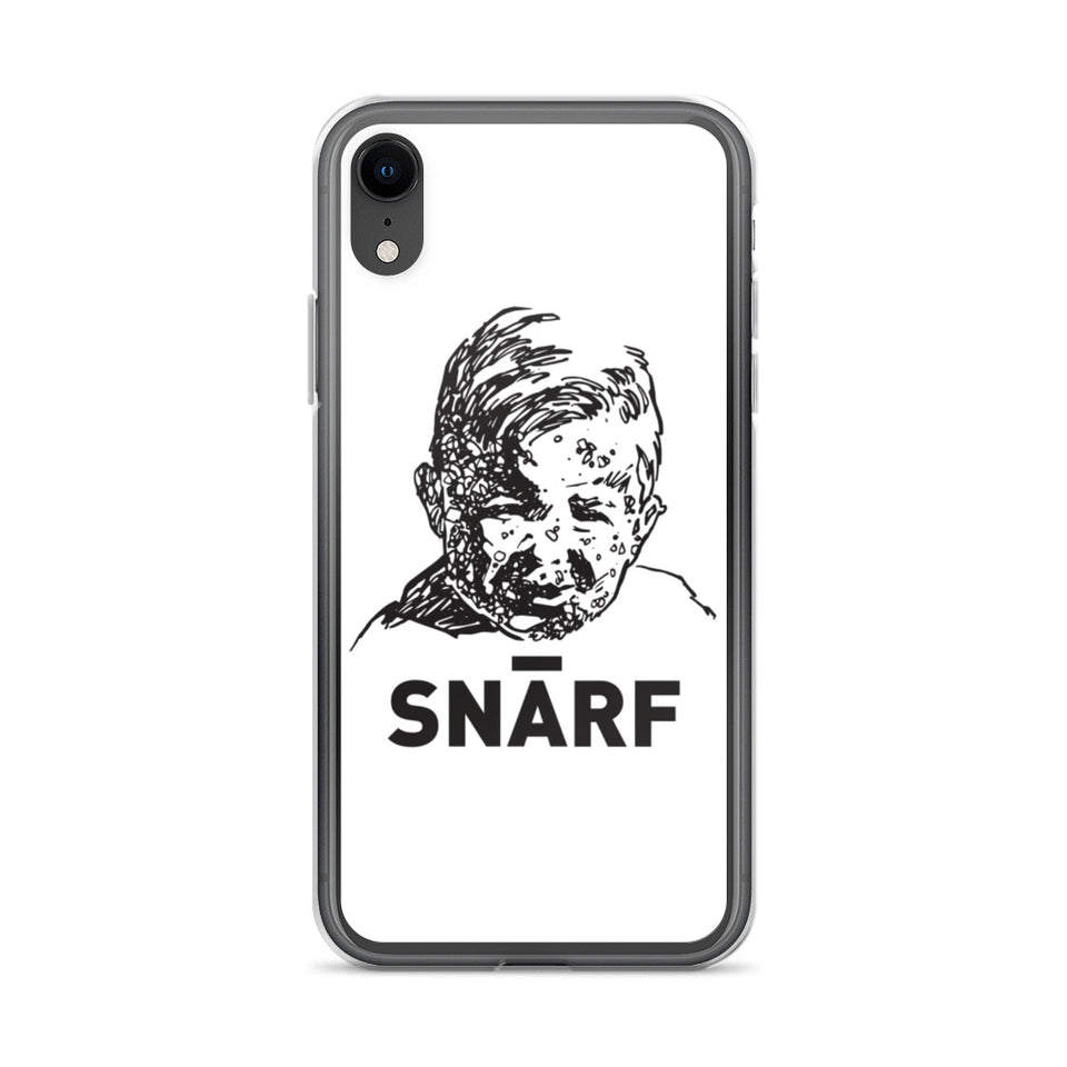 SNARF - Minim 'Face' (White) - iPhone Case