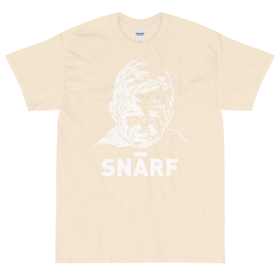 SNARF - Minim 'Face' (White) - T-Shirt