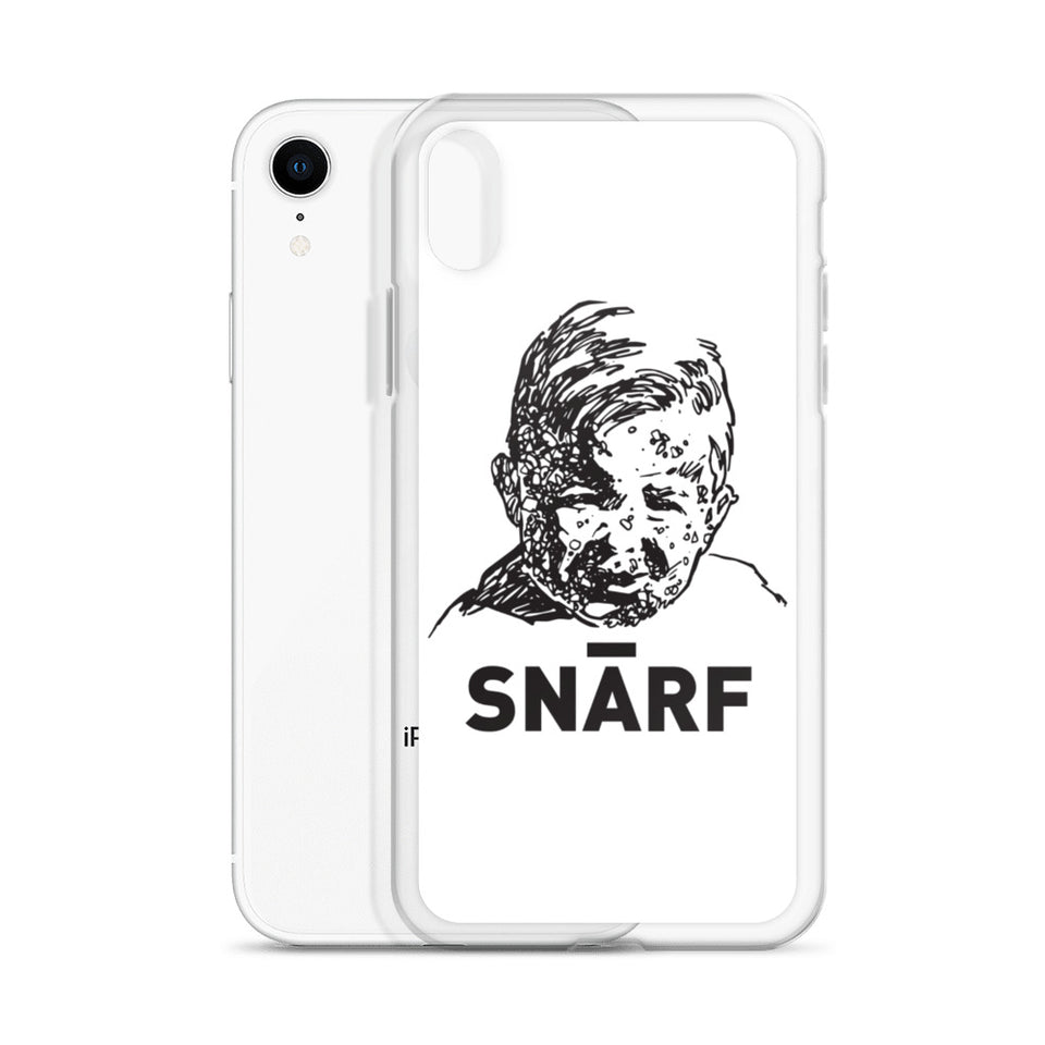 SNARF - Minim 'Face' (White) - iPhone Case