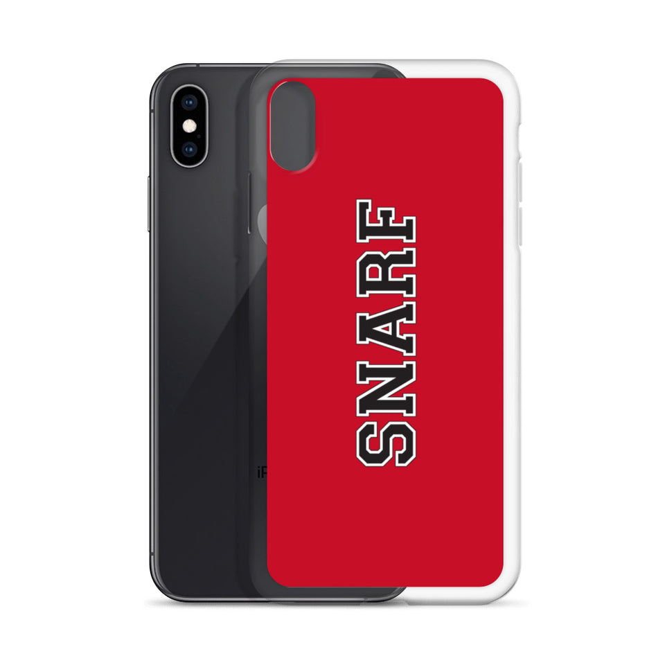 SNARF - College (Red) - iPhone Case