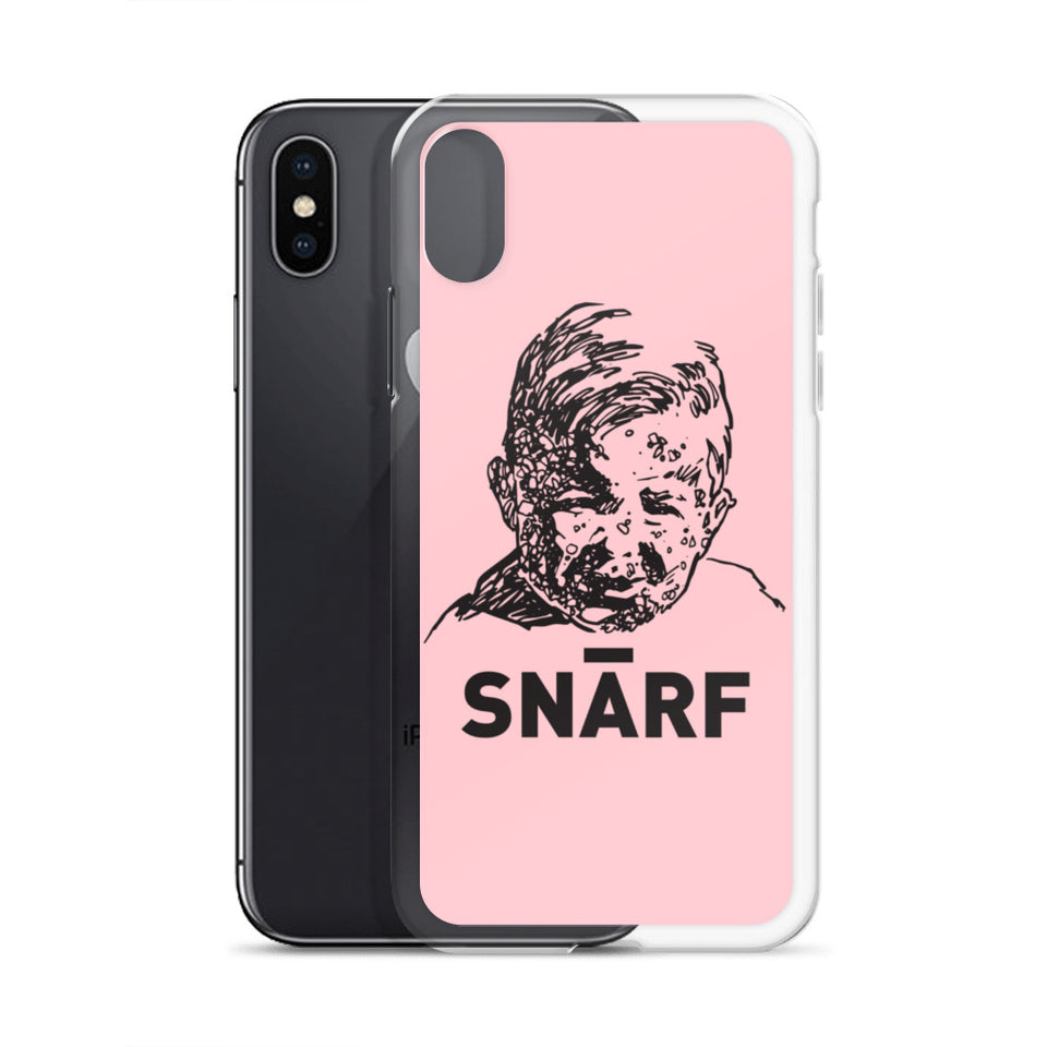 SNARF - Minim 'Face' (Pink) - iPhone Case